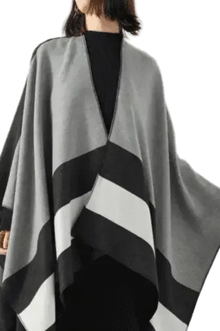 Open-Front-Poncho-Shawl