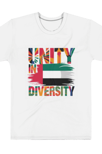 Emirati Unity T-Shirt showcasing UAE pride and unity in a stylish design