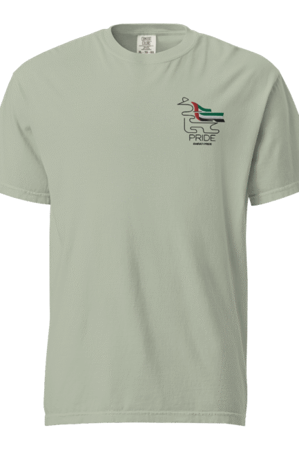 Flag of Emirates T-Shirt showcasing UAE flag and national pride in a stylish design