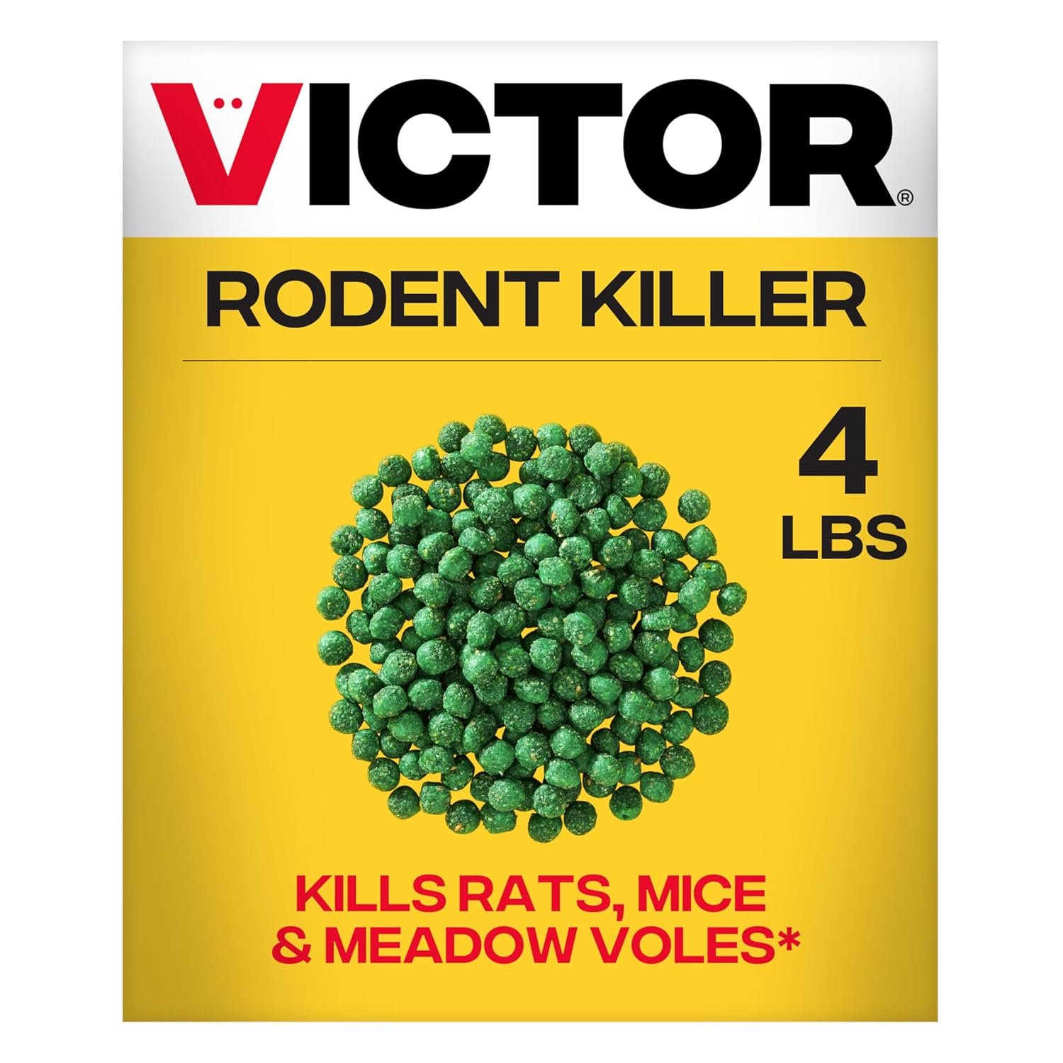 Victor Rat Poisoning for Inside & Outdoor Use - Kills