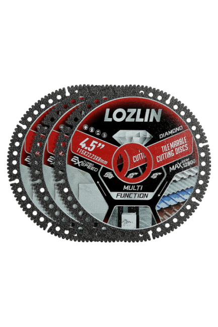 Diamond Blades 3PCS 4.5" 115mm 22.23mm Diamond Grinding Discs